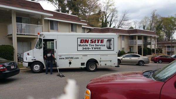 They come right to you.