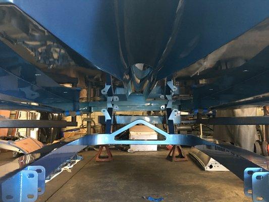 Painted the whole chassie and undercarriage