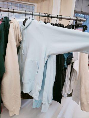 Loved that these hoodies didn't have logos. Just a plain and simple hoodie which is a staple for everyone's wardrobe