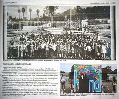 From LifeStyles in La Jolla Light June 2, 2022 page B19