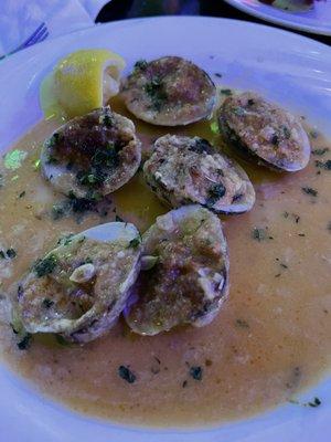 Baked clams