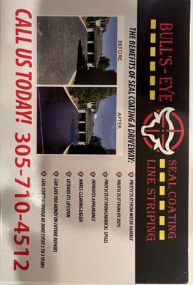 Bulls-Eye Seal Coating