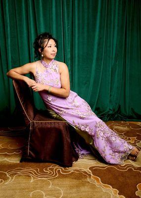 Custom Ao Dai made by Christina