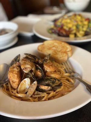 Seafood pasta