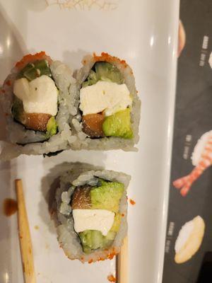 Philly roll...they should calling the Philadelphia Creme Cheese roll