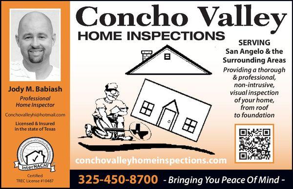 Concho Valley Home Inspections