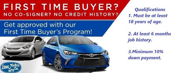 First Time Buyer Program