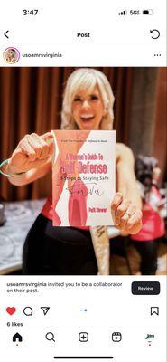 Defense in Heels self-defense book!