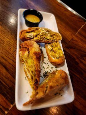 Curry Chicken Egg Rolls