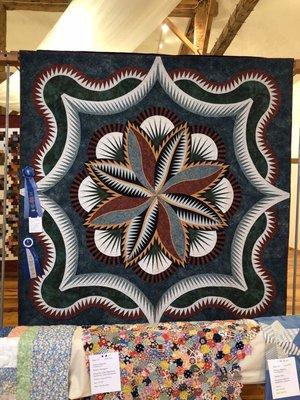 Winner of two blue ribbons