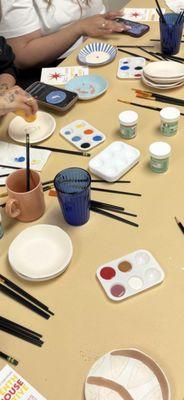 Ceramic Painting Workshop
