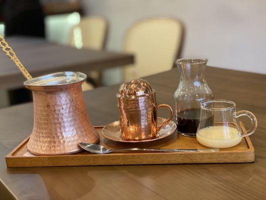 The ottoman iced milk coffee