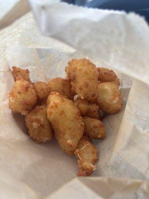 The cheese curds- absolutely fabulous!