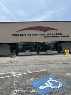 Entrance to TTC's Dorchester Campus