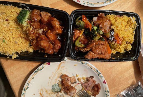 Both platters