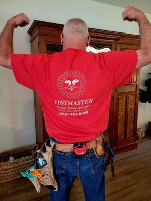 Garitt tinted my sliding glass door windows & did my car windows previously. I highly recommend. Sense of humor, too!