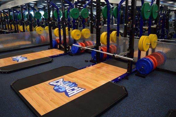 Squat and Deadlift Area