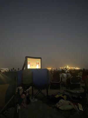 Moonlight Movies on the Beach