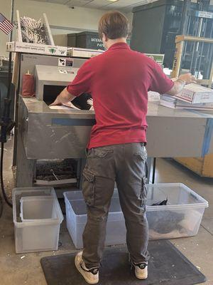 Our docs were shredded on 10/28.