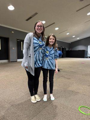 My daughter with her 3rd grade teacher at ACA!