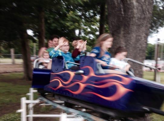 Good for kids killer for adults' backs!