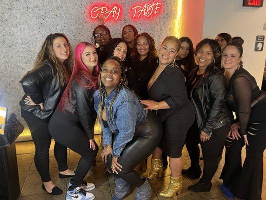 Cute photo area for a reminder of a great time!!