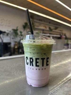 Strawberry Matcha Tea