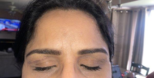 Unprofessional and careless people. I went to go get my eyebrows waxed but came back with my skin ripped off