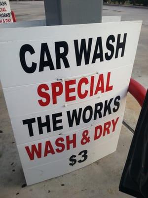 Car wash deal