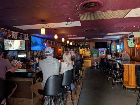 Bar area