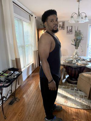 11 weeks later, I weigh 230lbs. June 30, 2025. I lost 58lbs.