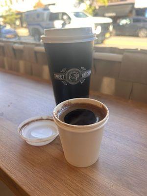 turkish coffee and dirty chai