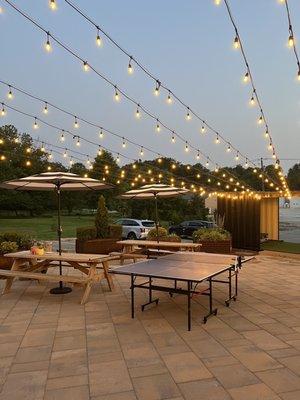 Outside patio, only a portion