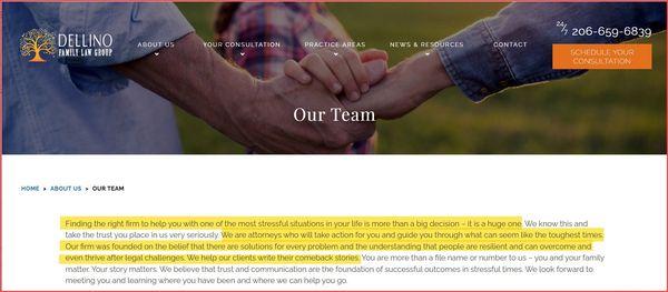 They don't care to meet any of these values. This place is a joke.