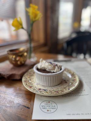 Chocolate Chile Cream Pot