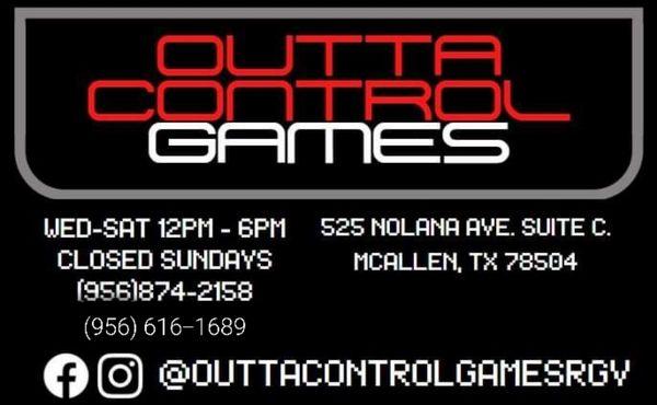 Outta Control  Games