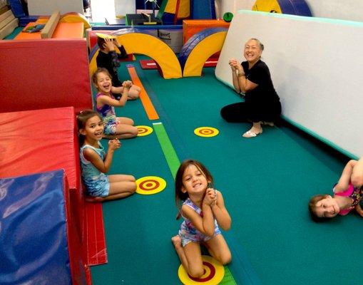 We're warming up our wrists!!!