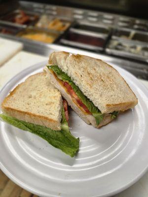 Turkey Bacon Sandwich