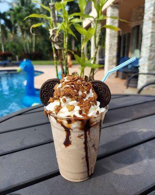 Order Cookie, Coco Pebbles yummy milk shake