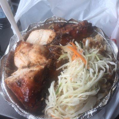 BBQ jerk chicken.. I'm excited