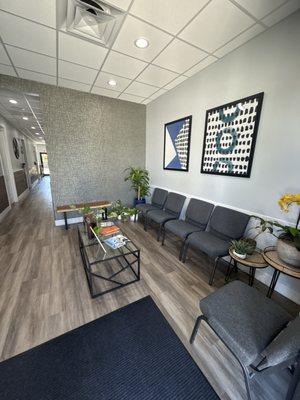 Beautiful waiting room