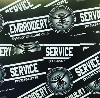 Syleo Embroidery Service