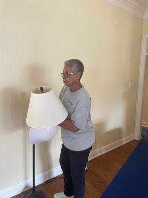Shirley was a professional and took extra care on all the packed items