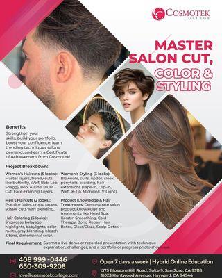 #cosmotekcollege #cosmotekmasterclass #amzinga #hayward #bayarea #sanjose #beautycollege #beautyschool #cosmetology #barber #nailartist #man