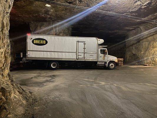 Recently, we had an opportunity to serve a client who has warehouses in a cave