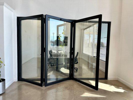 Amazing bifolding door!