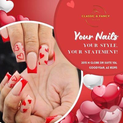 Are you ready for set of nail . Call us for an appointment.