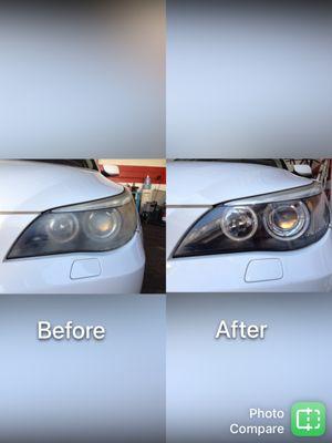 Day and night clarity. Looking clear as the day it came out the factory!