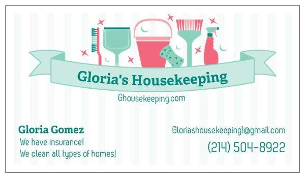 Gloria's Housekeeping