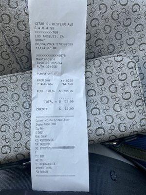 Resonable gas price than other gasoline station around Gardena area!